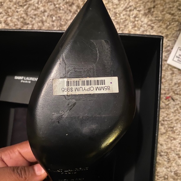 Finalprice Saint Laurent Opyum YSL Pointy Toe Pump - Picture 9 of 10